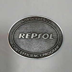 Repsol North America Cost Efficiency Program Belt Buckle
